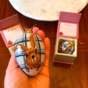 PIER1 EASTER ORNAMENTS SET NWB